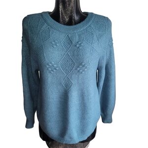 Penman's Aqua Colored Knit Sweater XL